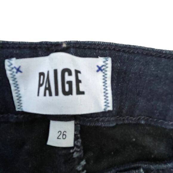 Paige Denim ~ Verdugo Crop in Blue ~ size 26 - Picture 3 of 8